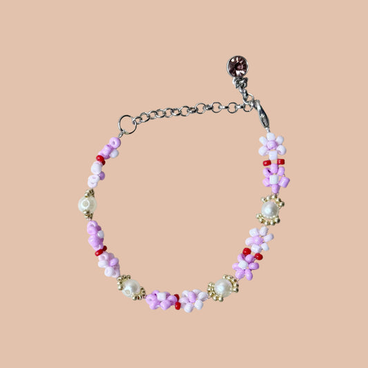 February Flower Bracelet