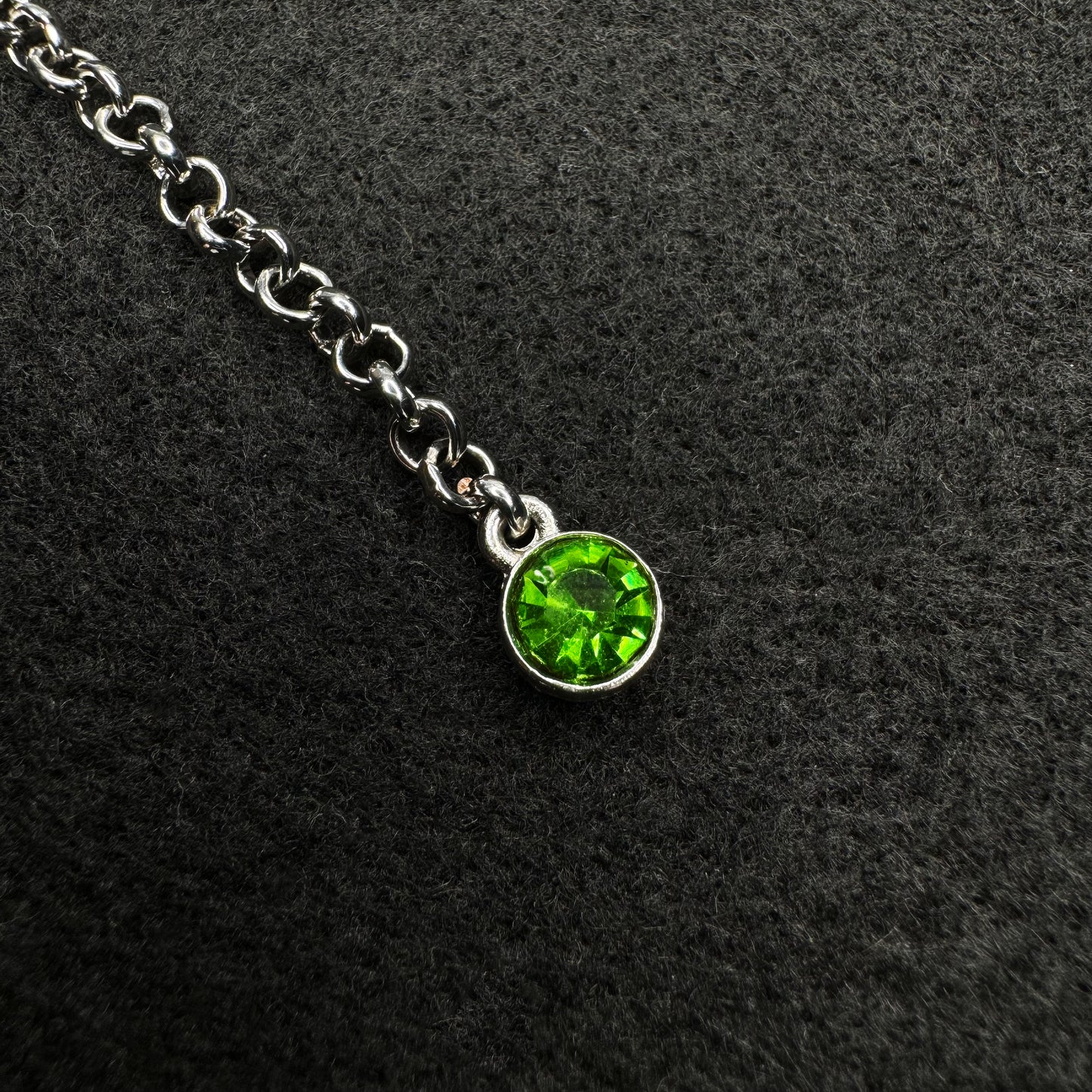 August birthstone bracelet