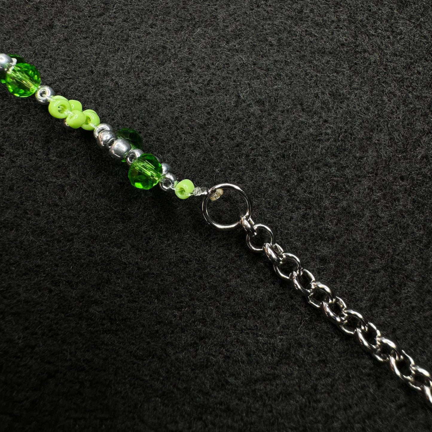 August birthstone bracelet