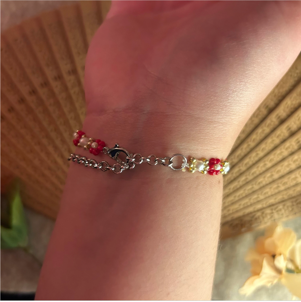 Ayako Flower Bracelet