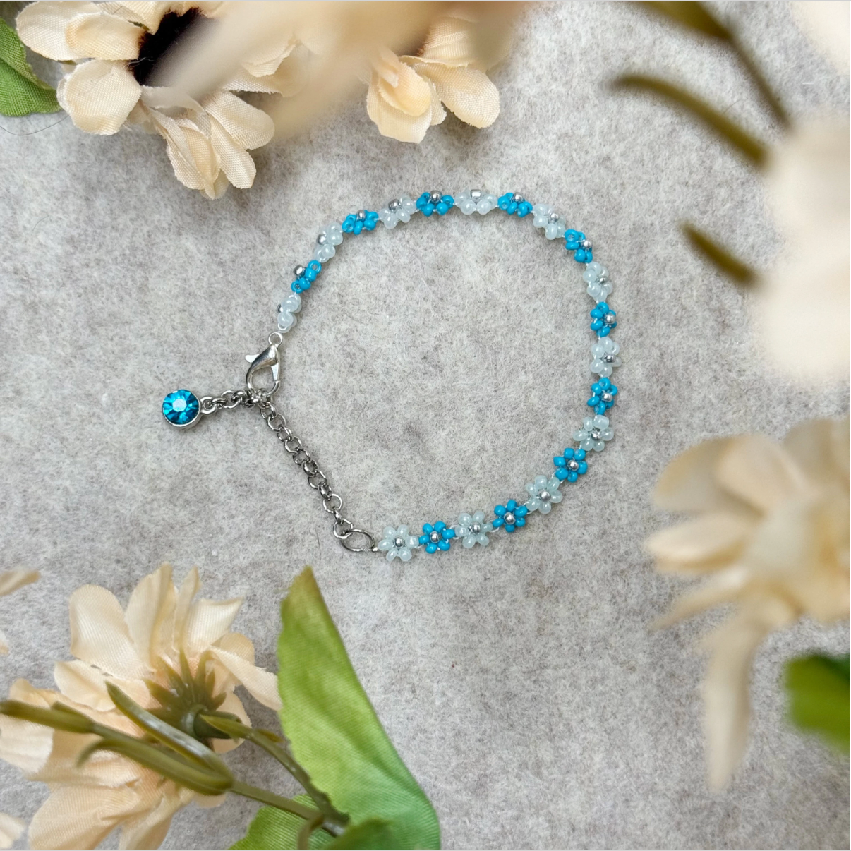 December Flower Bracelet