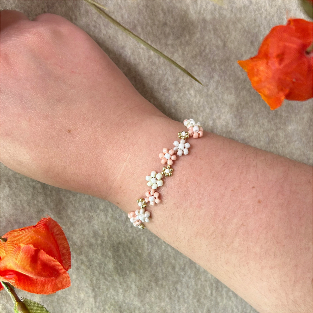 Lucky You Flower Bracelet