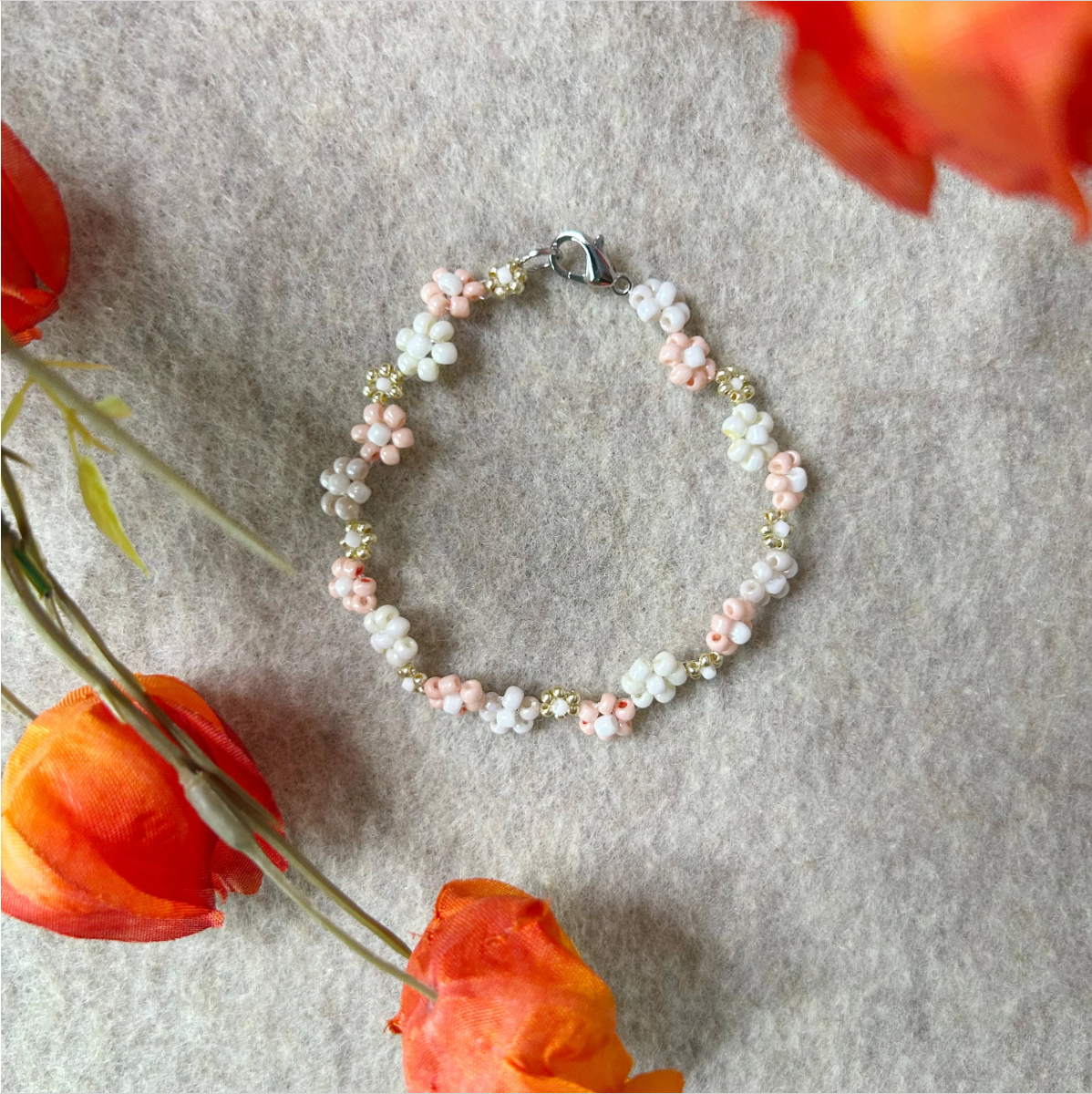 Lucky You Flower Bracelet