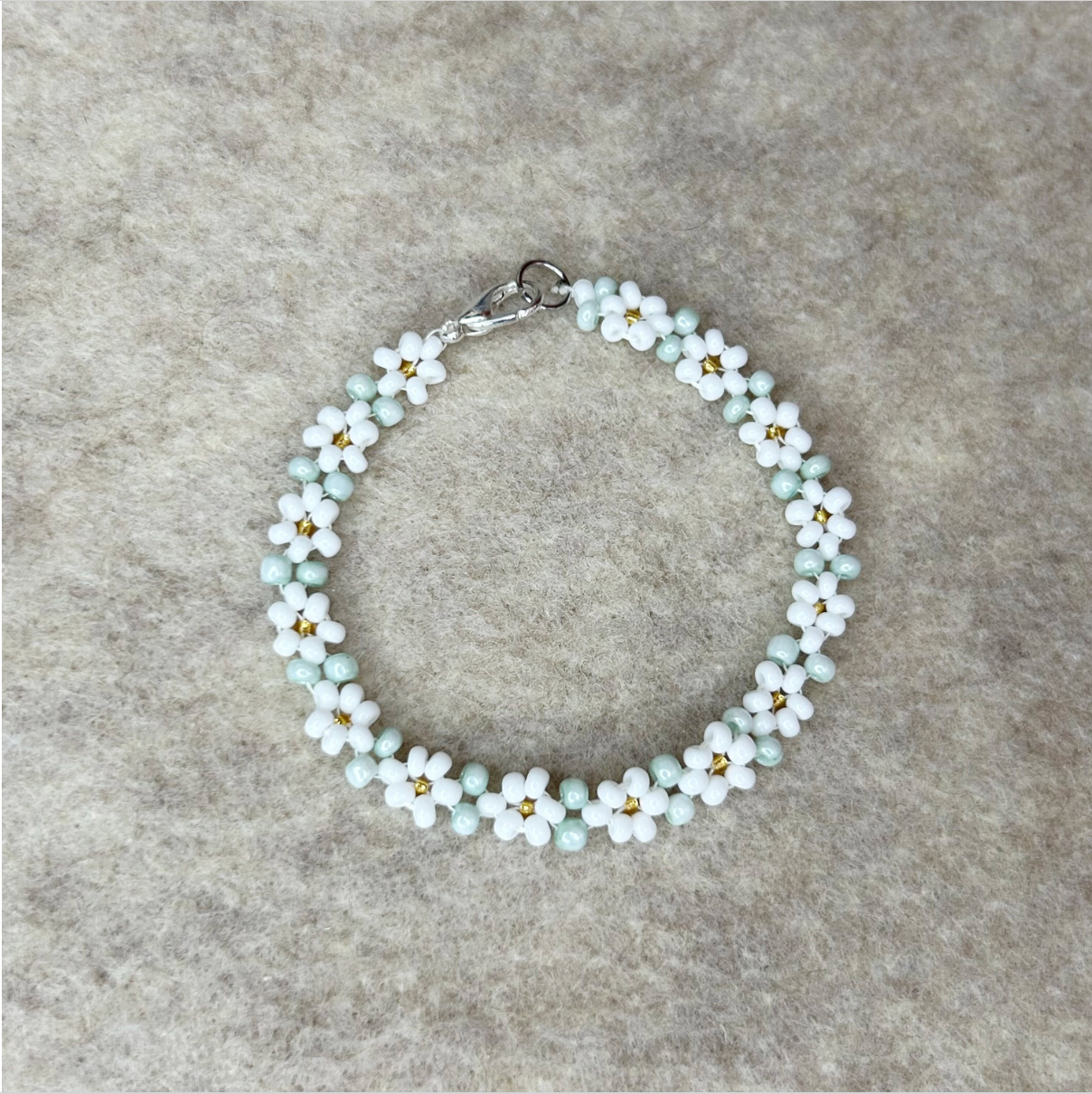 Plain Jane Flower Bracelet