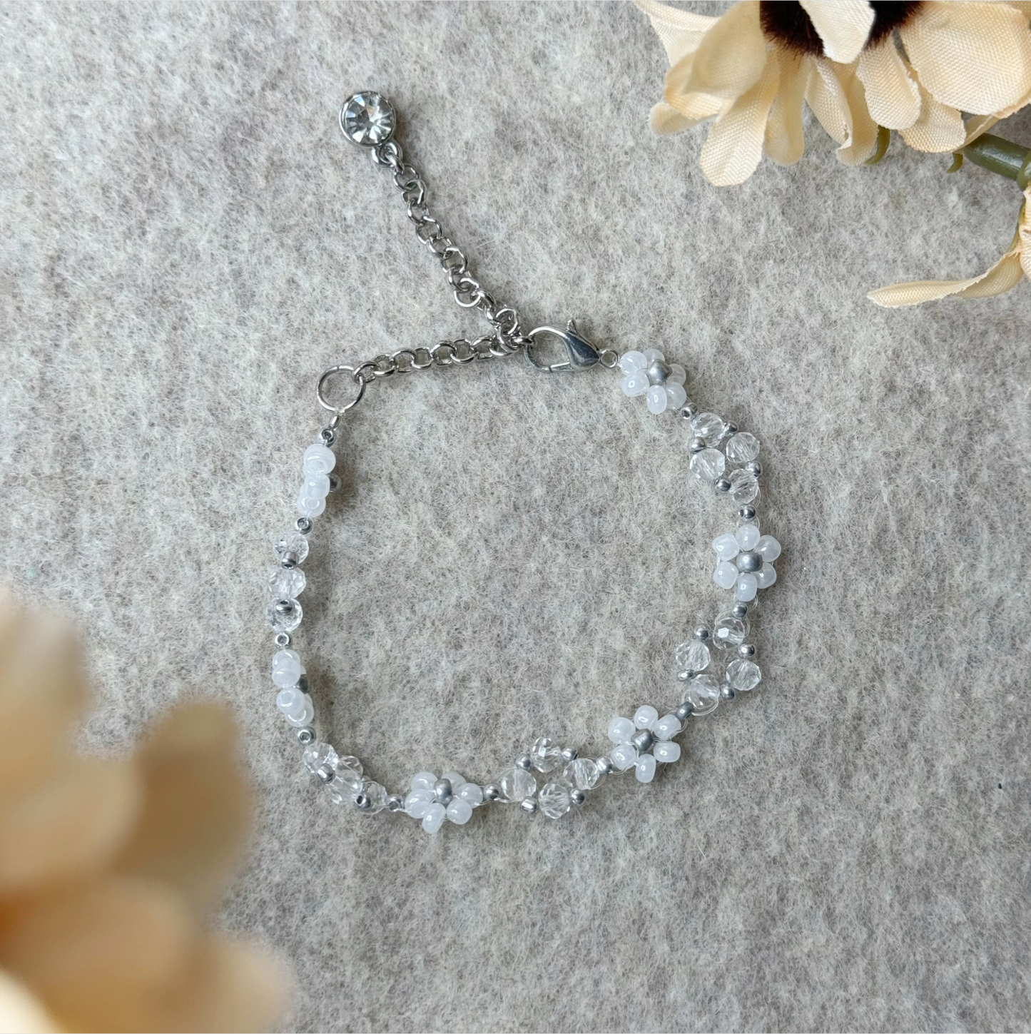 April Flower Bracelet