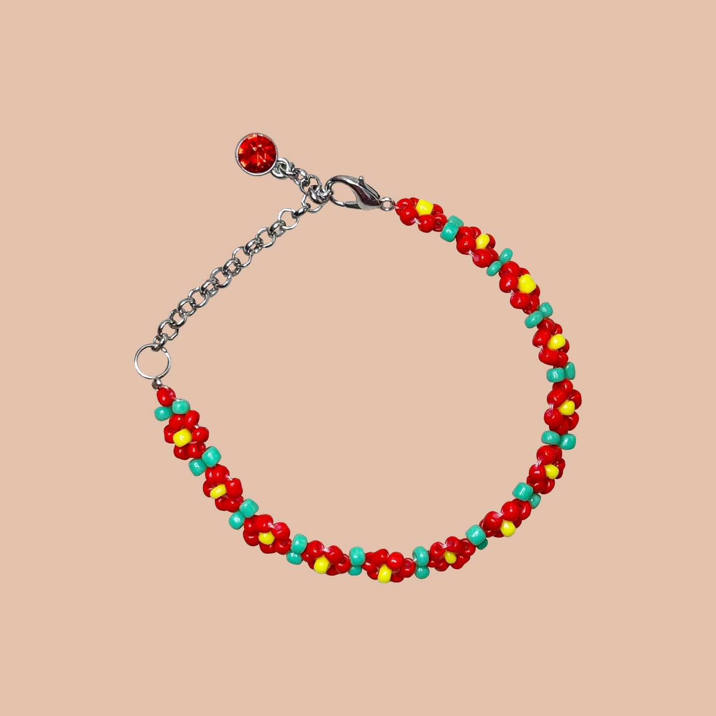 July Flower Bracelet